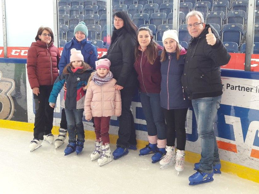 Soielmannszug beim Eislaufen in Chemnitz